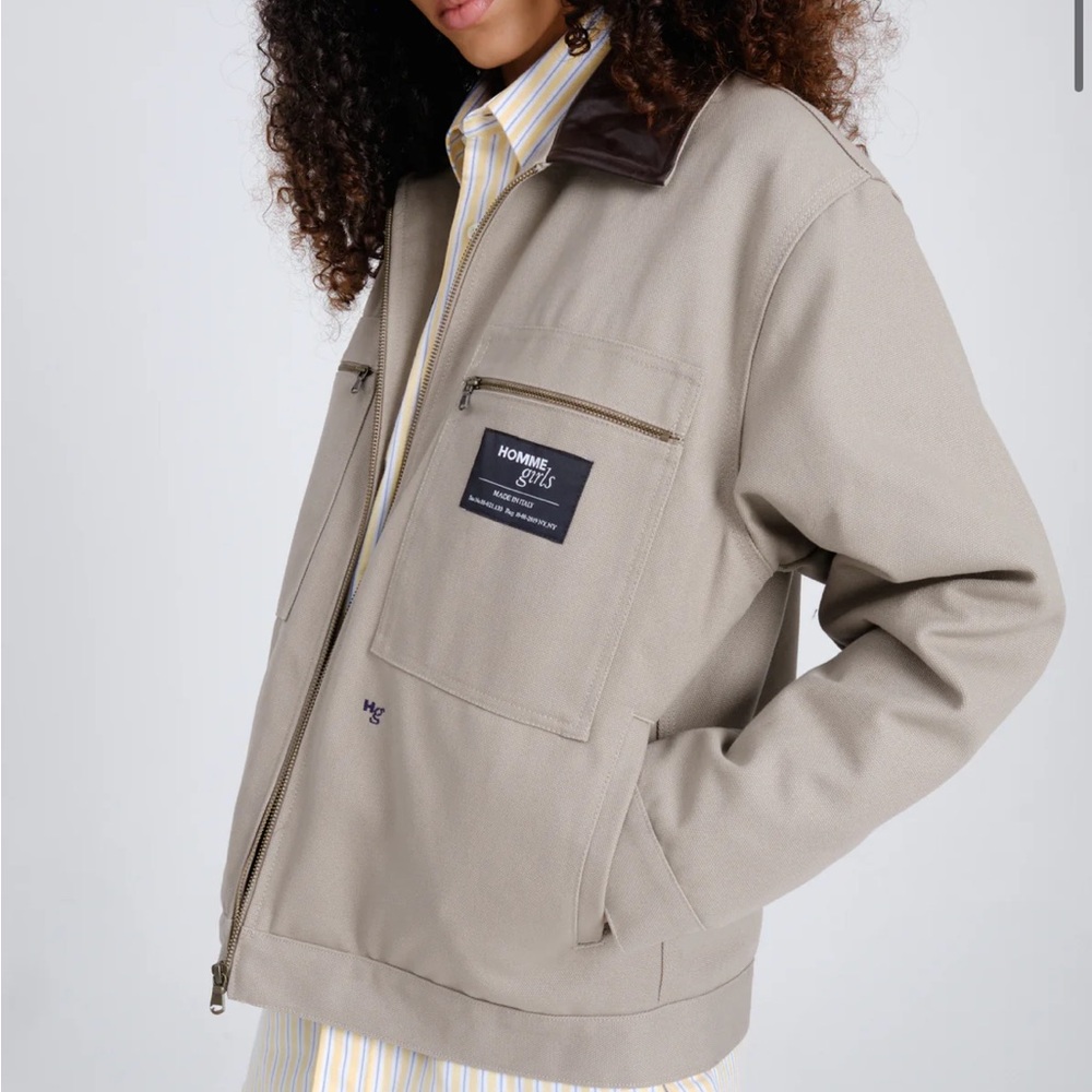 Hommegirls homme girls grey work jacket - Picture 9 of 9
